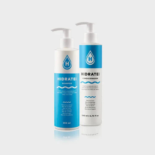 Hidratei Kit Shampoo 250ml + Condicionador 200ml (450ml)